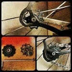 Dolne kółko przerzutki rowerowej